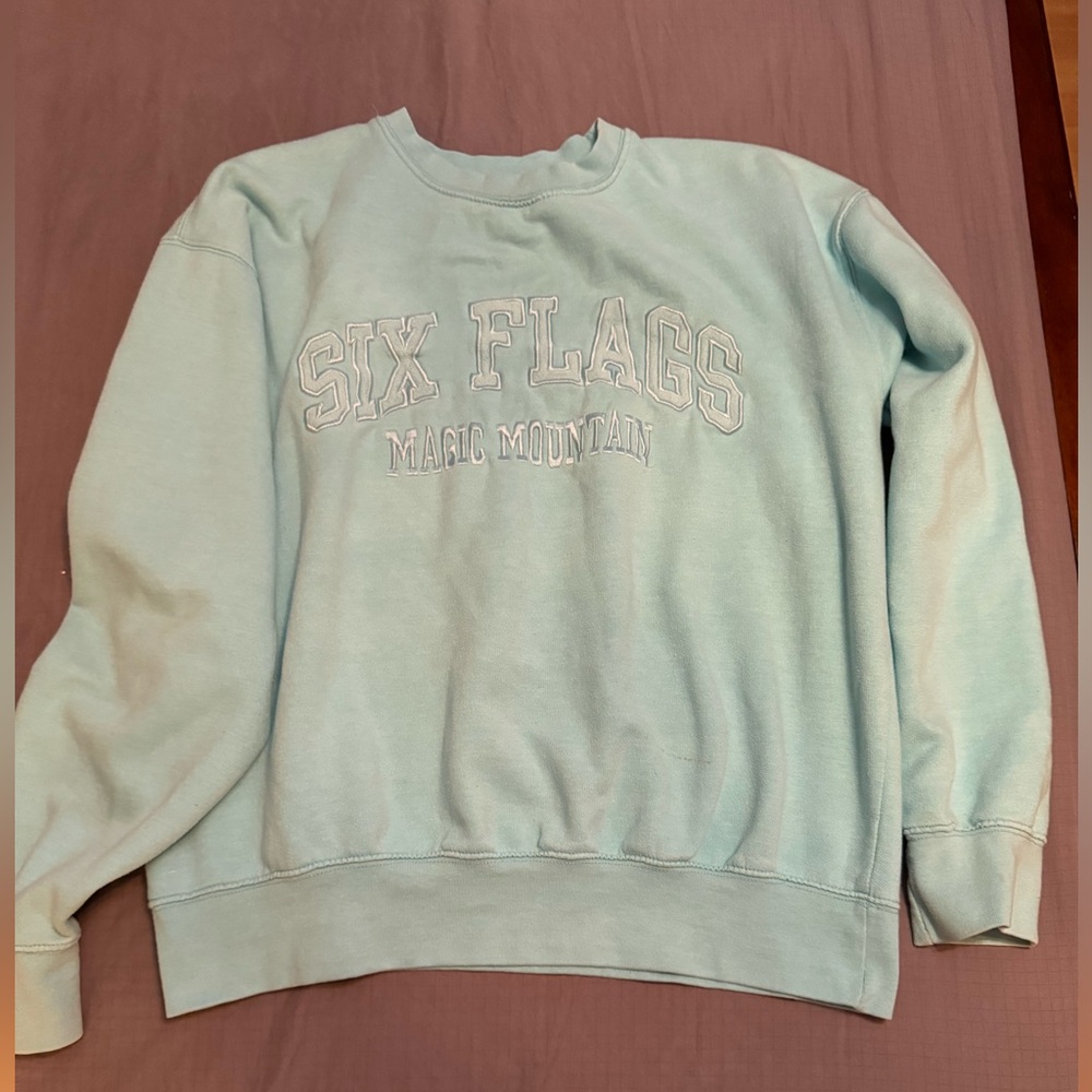 Magic Mountain Light Blue Sweater